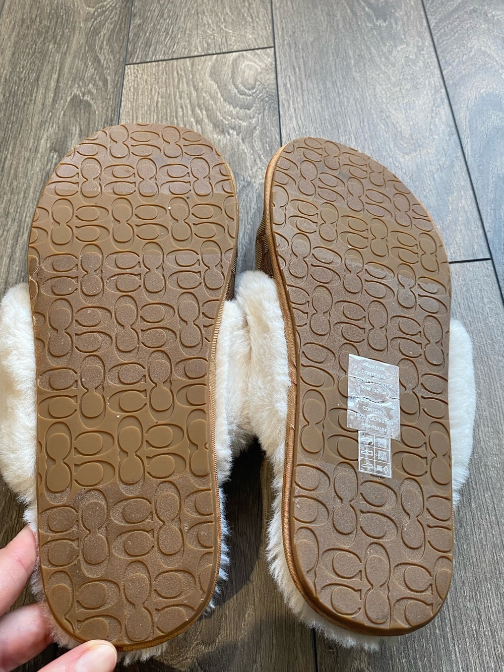Coach Zena Slippers Sz 8 Excellent Condition - Picture 7 of 8